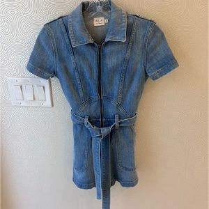 Alice & Olivia Jean Romper